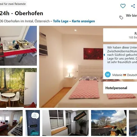 Niceprice 24h - Private Entrance Gasthof Oberhofen im Inntal